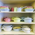 Brytfanna emaliowana różowa 25x20 cm Bunte Pastell - 2