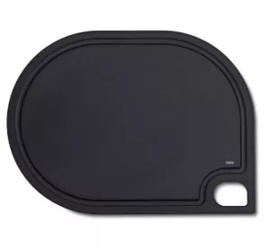KELA-Deska do serwowania 37x27,5cm czarna Nobel