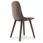 Eva Solo Abalone dining chair Oak smoked,  leather black - 3