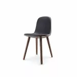 Eva Solo Abalone dining chair Oak smoked,  leather black - 2