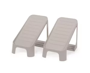 JJ-Zestaw organizerów na buty 2el. Shoe-in szary