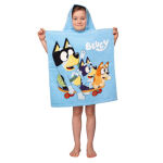 Ręcznik bawełniany ponczo z kapturem 50x115 Bluey - 2