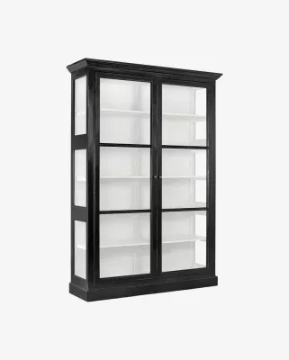 Klasyczna dwudrzwiowa szafa 142x44x212 cm Nordal