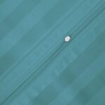 Poszewka satyna bambusowo-bawełniana STRIPE SEA TURQUOISE/50x60 - 3