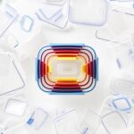 JJ-Zestaw 5 pojemników Nest Lock multikolor - 11