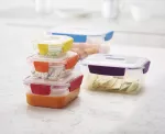 JJ-Zestaw 5 pojemników Nest Lock multikolor - 13