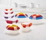 JJ-Zestaw 5 pojemników Nest Lock multikolor - 16