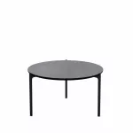 Savoye Coffee Table 60 cm Diam. Ceramic Grey - 2
