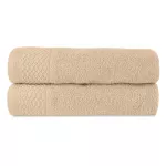 Ręcznik D Bawełna 100% Solano Cappuccino + Granat (P) 2x50x90+2x70x140 kpl. - 3