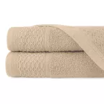 Ręcznik D Bawełna 100% Solano Cappuccino + Granat (P) 2x50x90+2x70x140 kpl. - 2
