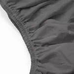 Prześcieradło jersey elastan z gumką 52 CIEMNY SZARY/160x200x30 - 4