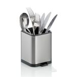 KELA-Ociekacz na sztućce silver mat Plata - 2