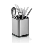 KELA-Ociekacz na sztućce silver mat Plata - 2