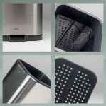 KELA-Ociekacz na sztućce silver mat Plata - 3