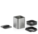 KELA-Ociekacz na sztućce silver mat Plata - 5