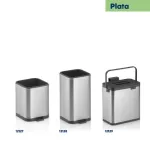 KELA-Ociekacz na sztućce silver mat Plata - 8