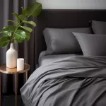 Pościel satyna bawełniana J.SZARY 037/220x200 - 2