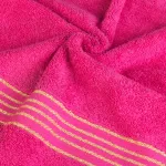 Ręcznik D Bawełna 100% Tiwano Fuksja (W) 70x140 - 3