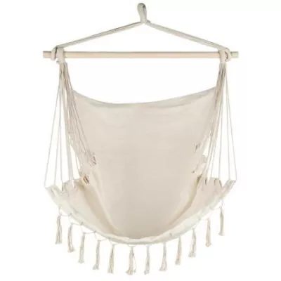 Wiszący fotel z frędzelkami Ib Laursen