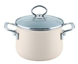 Garnek ceramiczny 6,5l kremowy Riess Avorio seria Premium