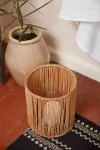 Lampion rattanowy okrągły 24x21 cm z pojemnikiem Ib Laursen - 2