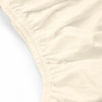 Prześcieradło jersey elastan z gumką ECRU/EKOLOGIA/140x200x30 - 4