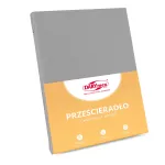 Prześcieradło bawełna POPIEL/024/160x205 - 3