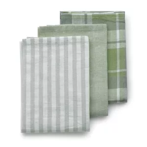 KELA-Zestaw ścierek kuchennych 3el.oliwkowy Pasado