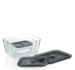 KELA-Pojemnik hermetyczny szklany 1,4 l Aurelia - 2