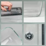 KELA-Pojemnik hermetyczny szklany 1,4 l Aurelia - 4