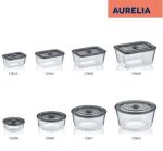 KELA-Pojemnik hermetyczny szklany 1,4 l Aurelia - 7