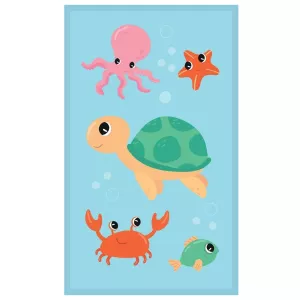Ręcznik przedszkolny dla dziecka 30x50 Żółw morski