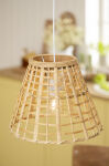 Wisząca lampa z bambusa  otwarty splot  kabel długość: 150 cm Ib Laursen - 3