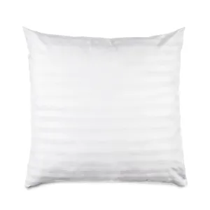 Poszewka satyna bambusowo-bawełniana STRIPE WHITE/40x40