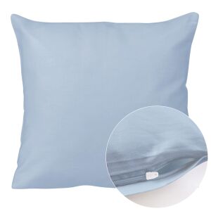 Poszewka satyna bawełna niebieski 009/40x40.
