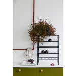 Stojak na wino 24but. metalowy czarny Nordal - 3