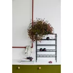 Stojak na wino 24but. metalowy czarny Nordal - 3