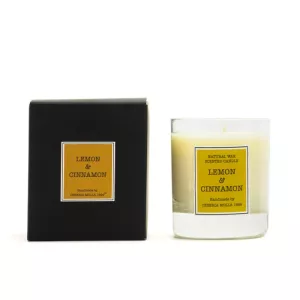 CM-Świeca Santiago 230gr. Lemon and cinnamon