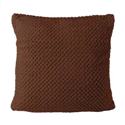 Poszewka żakardowa AMORRO/MLECZNA CZEKOLADA/40x40 (promocja)