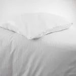 Poszewka hotelowa na zakładkę PASY 4mm biała/50x70 - 5