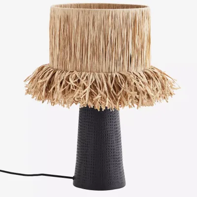 Lampa stołowa Raffia 28 x 52 cm Madam Stoltz