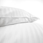 Poszewka hotelowa na zakładkę PASY 2cm biała/50x70 - 4