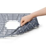 OXO-Mata do zlewu 28x32cm. Silikon szara GoodGrips - 7