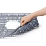 OXO-Mata do zlewu 28x32cm. Silikon szara GoodGrips - 7