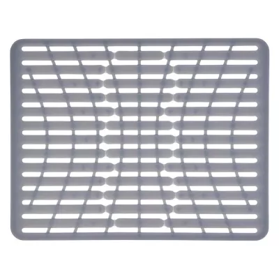 OXO-Mata do zlewu 28x32cm. Silikon szara GoodGrips