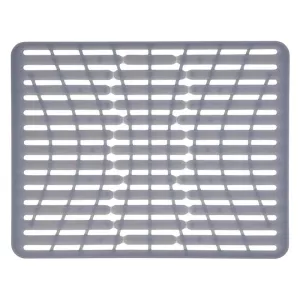 OXO-Mata do zlewu 28x32cm. Silikon szara GoodGrips