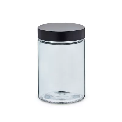 KELA-Pojemnik szklany 1,2 l jasnoszary Bera