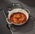 KELA-Naczynie 3,8l z wysoką pokrywką szare Calido - 3