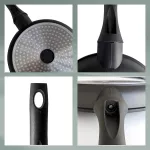 KELA-Patelnia ceramiczna 28cm czarna Atura - 2