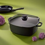 KELA-Patelnia ceramiczna 28cm czarna Atura - 6